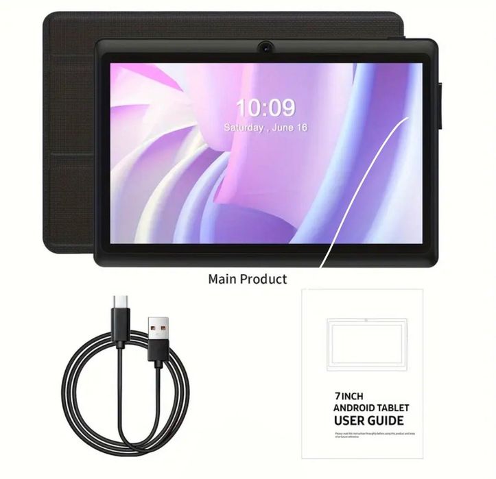 Tablet PRITOM - Android 13, 7 Polegadas com Capa Protetora