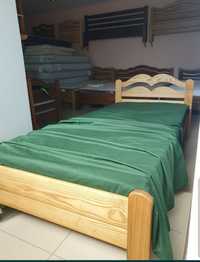 Ліжко односпальне,ясен,дерев'яне,80/190;90/200;120/200 і інші