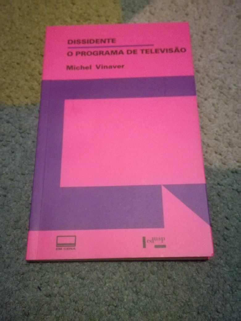 Livro 'Dissidente - O programa de televisão' de Michel Vinaver