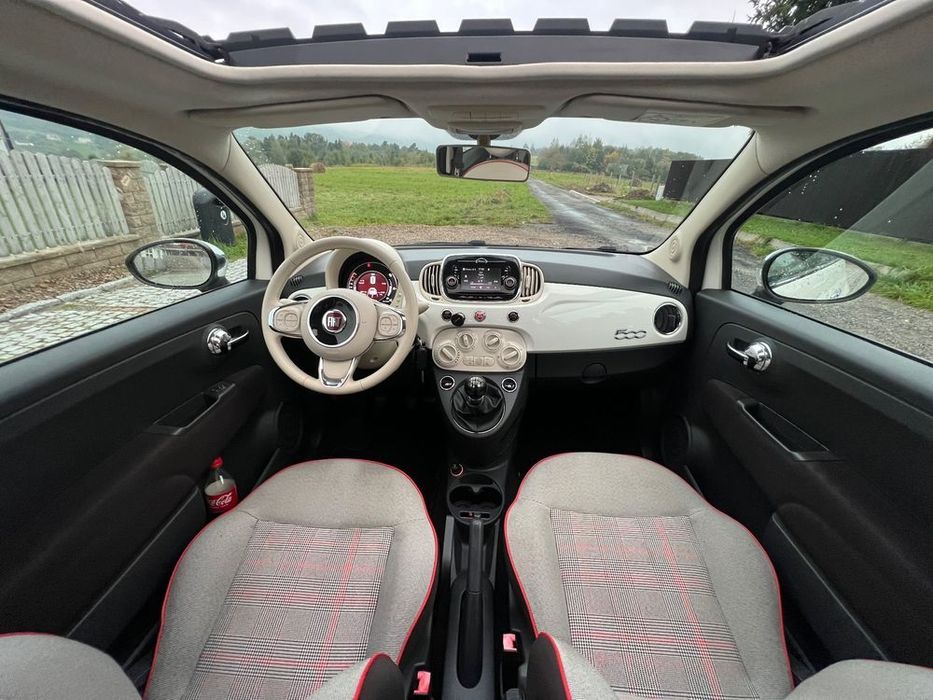 Fiat 500 Lift 0.9 TwinAir turbo otwierany dach piękny egzemplarz !
