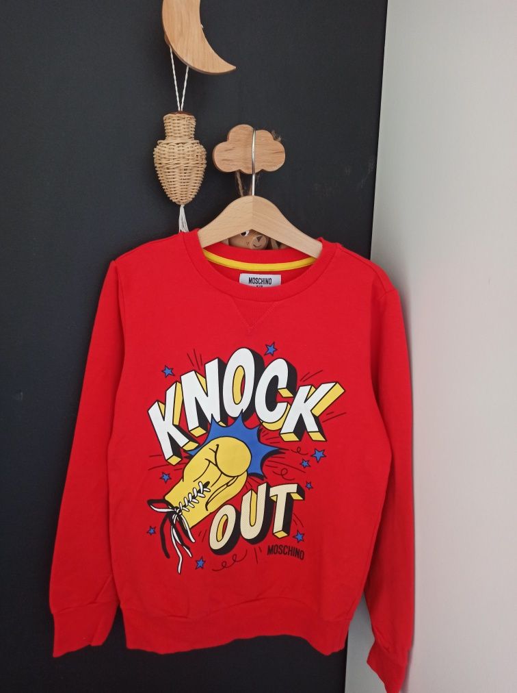 Bluza Moschino Kid r. 128 jak nowa Moschino