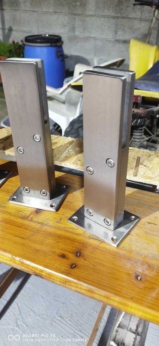 Mini prumos fixar vidros