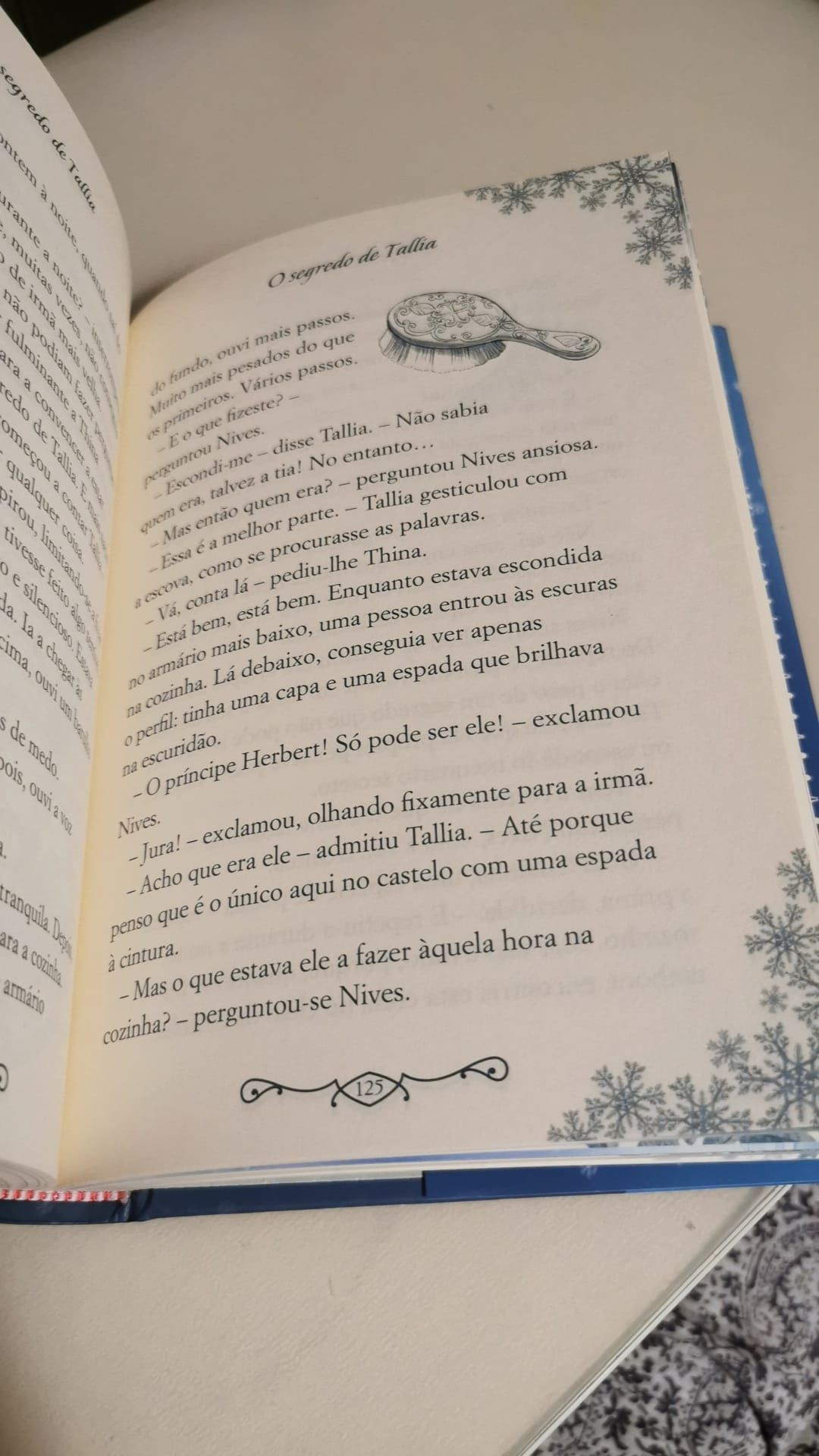 Livro "A princesa dos gelos"