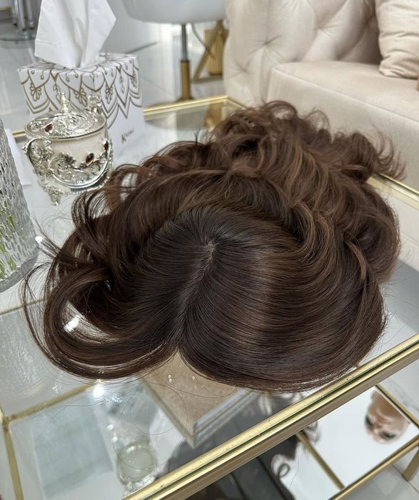 ‼️Медичний натуральний парик Перука Натуральна Алопеція Хіміотерапія