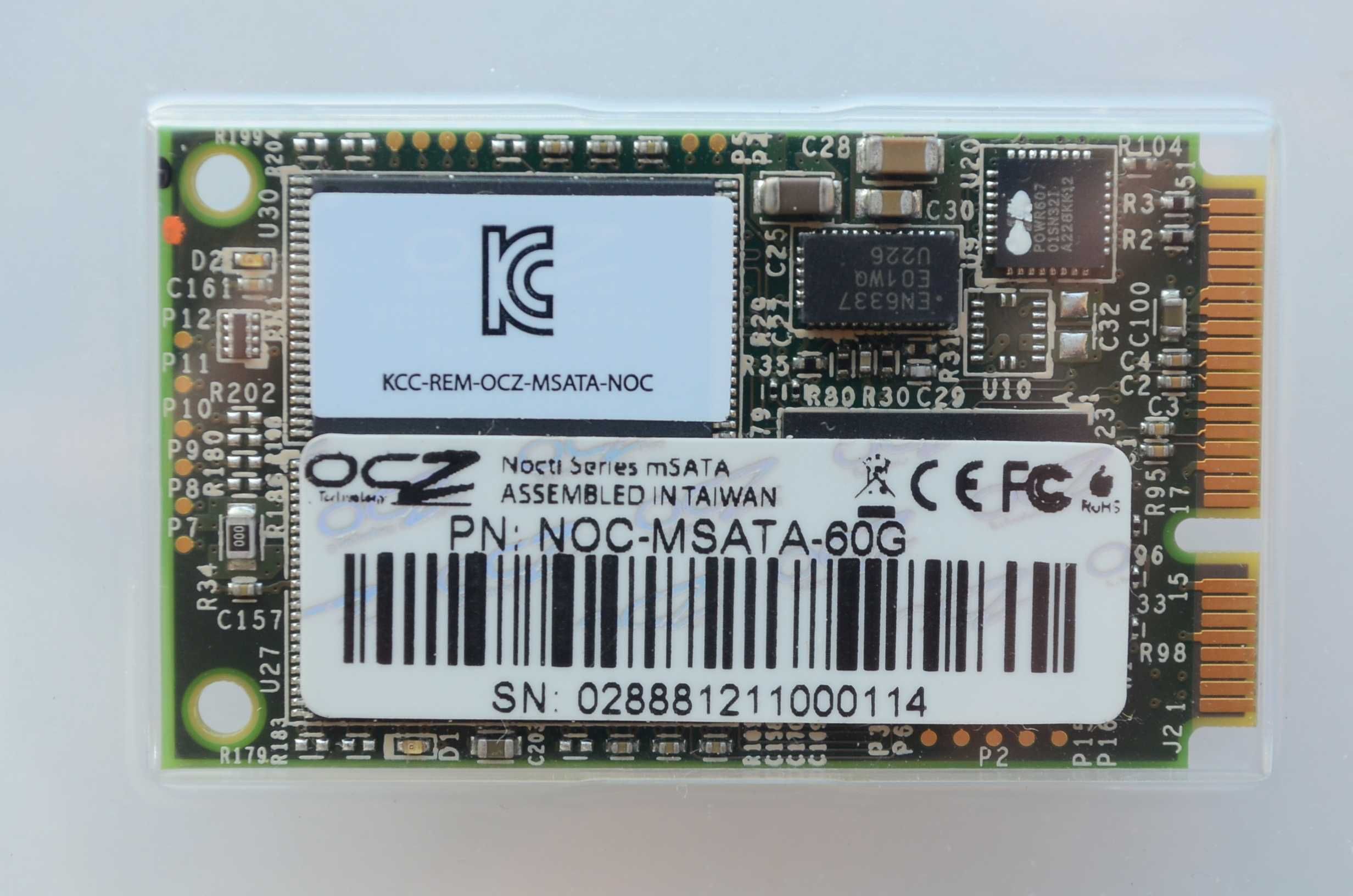 SSD диск 60 Gb OCZ Nocti Series (mSATA) MLC