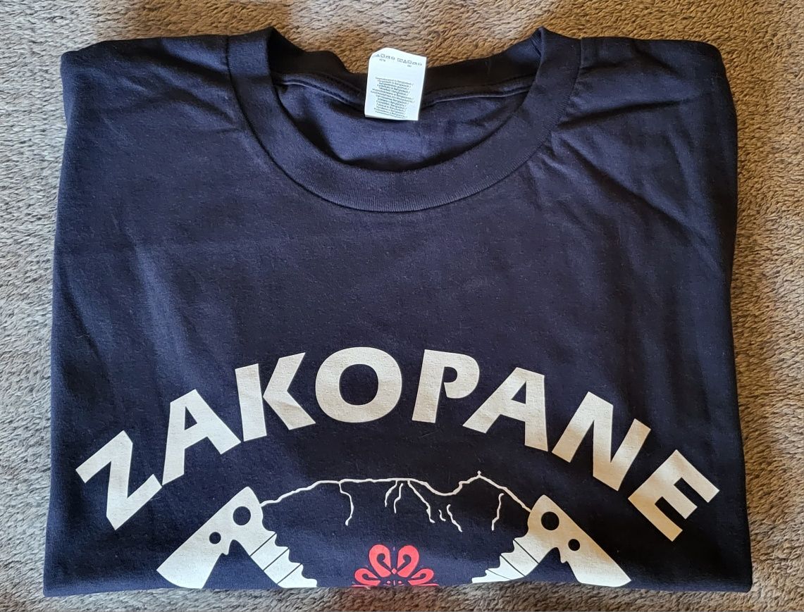 Koszulka T-shirt XL- XXL z nadrukiem Zakopane NOWA !!!