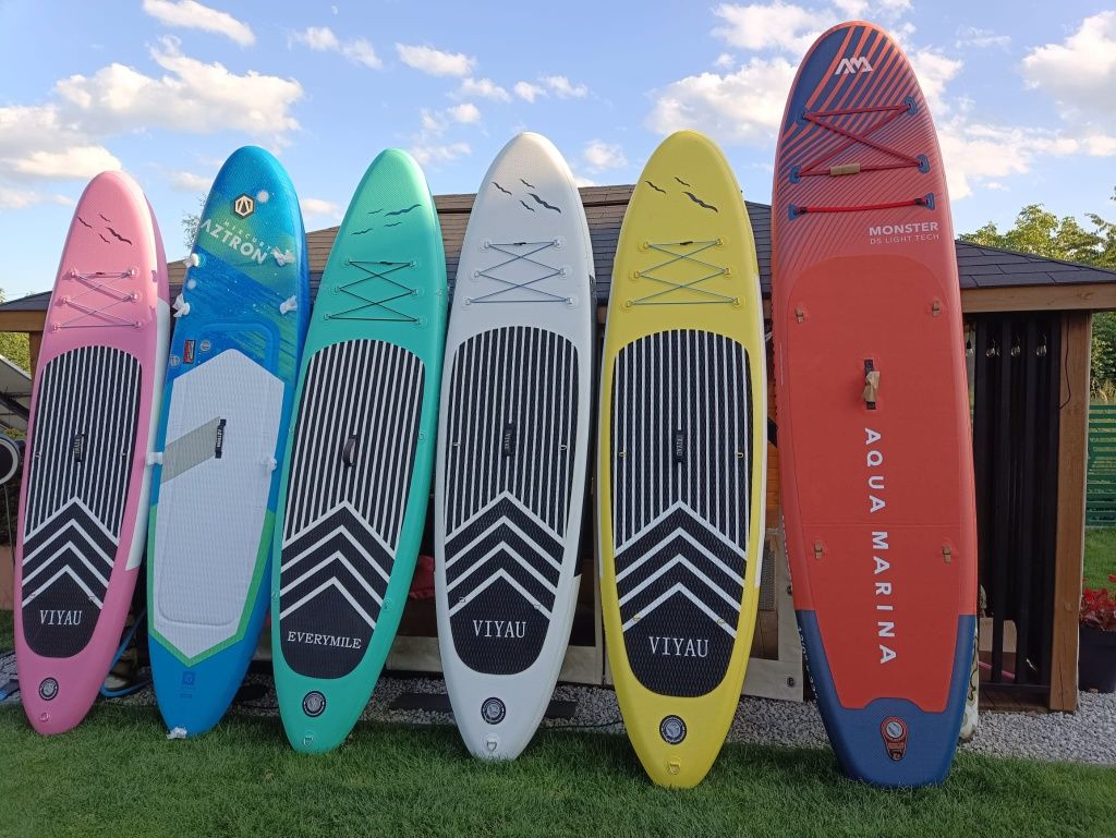 SUP DESKA POMPOWANA 320cm 180kg najtaniej osprzęt kompletny gwarancja