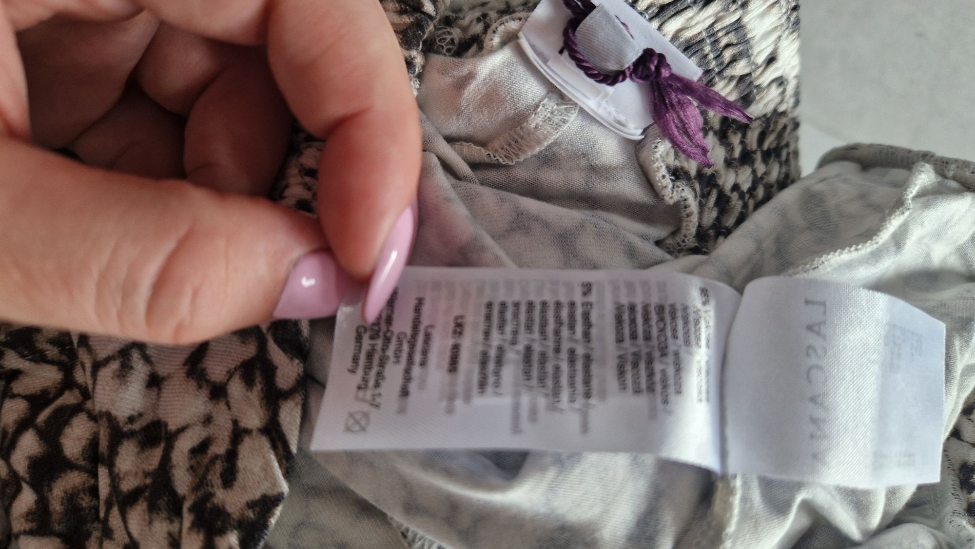 Nowe z metką! Haremki 3/4 w zwierzęcy wzór r. L