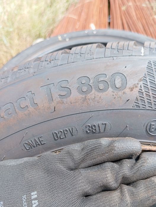 4x koło opel zimowe Continental 195/65 R15