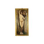 Pintura de mulher Louis Jacques Gallet | século XIX