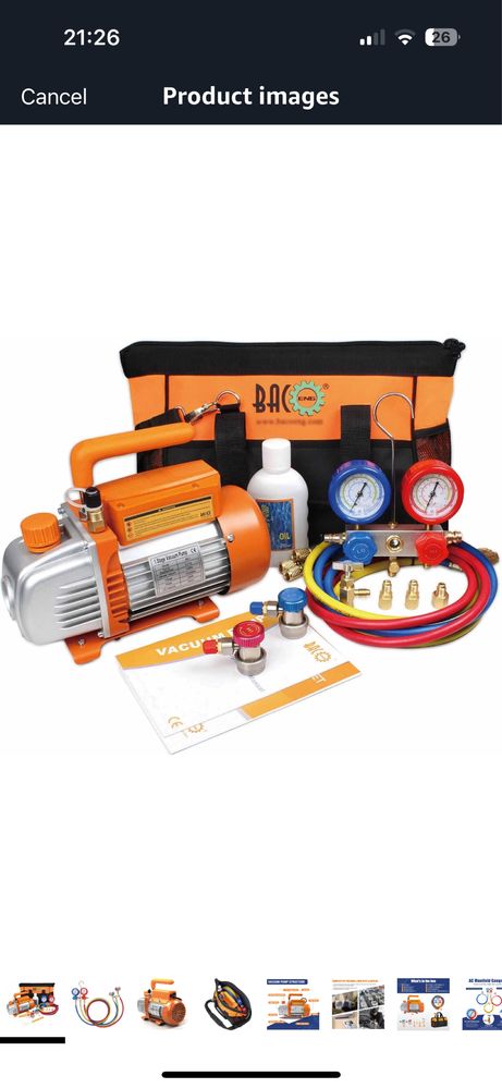Bomba vacuo Ac nova