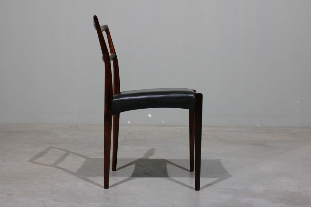 Conjunto de 6 cadeiras H.W.Klein em pau santo | Design Nórdico