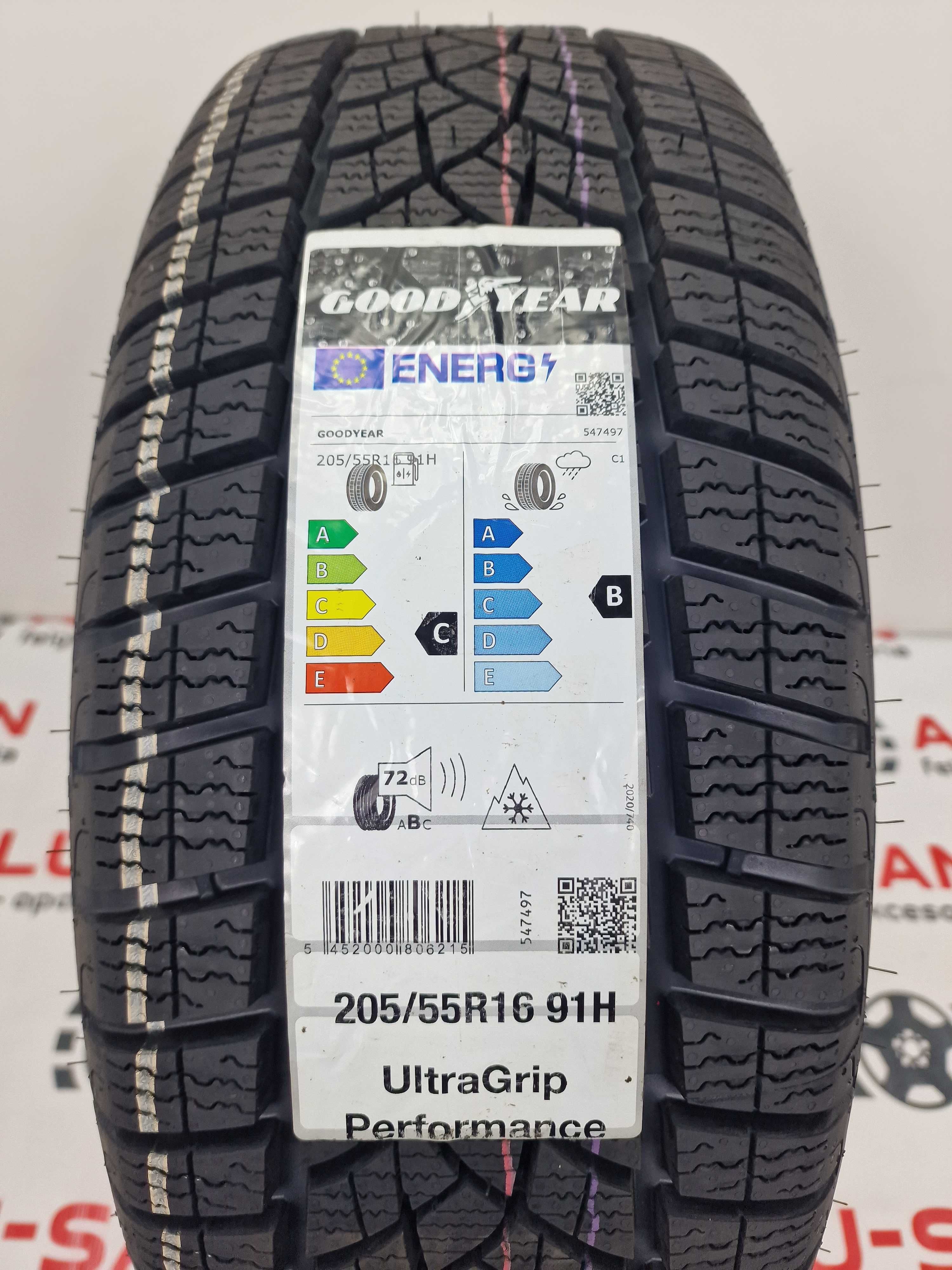 NOWE zimowe OPONY 205/55R16 GoodYear UltraGrip Performance 1