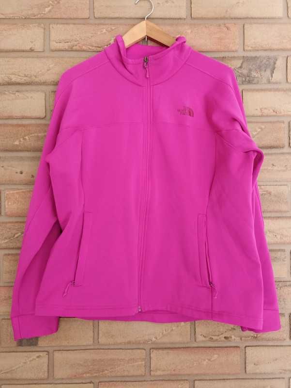 Bluza polar the north face różowa