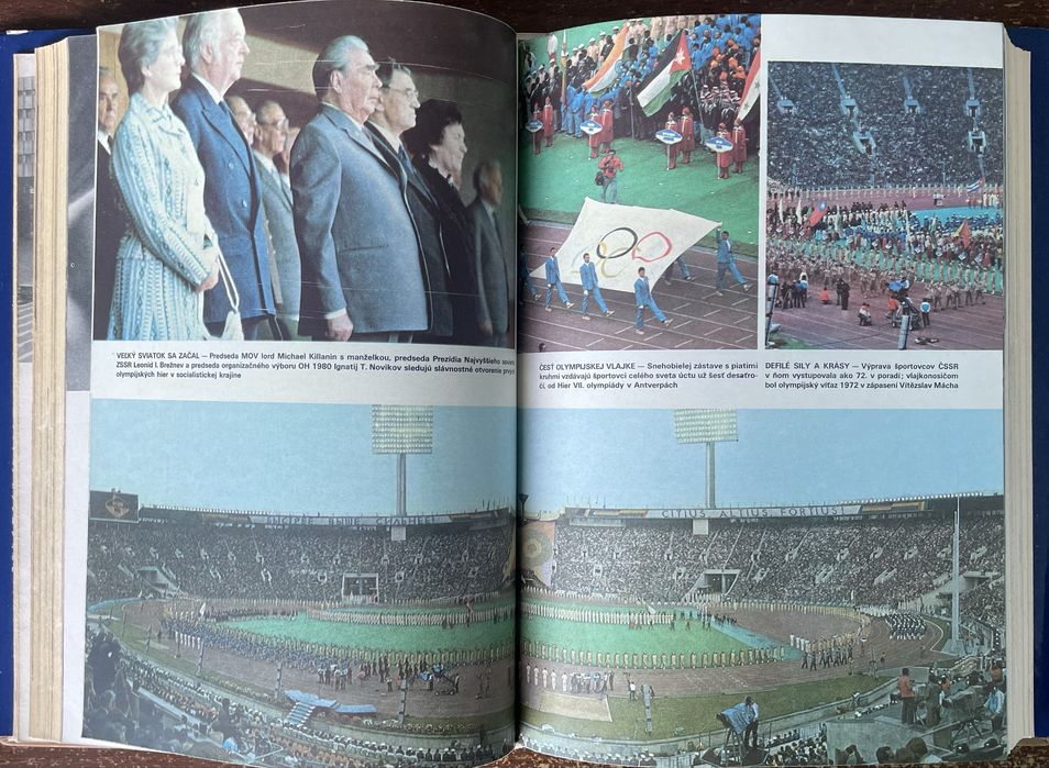 Спорт.Книга.Олімпіада.Олимпийские игры Москва/Лейк Плесід 1980.