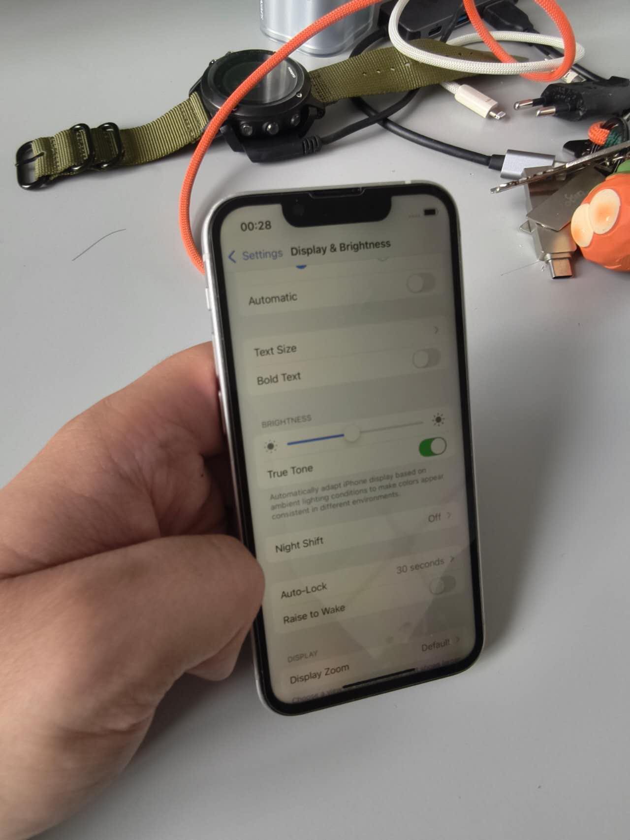 iPhone 13mini branco 128GB
