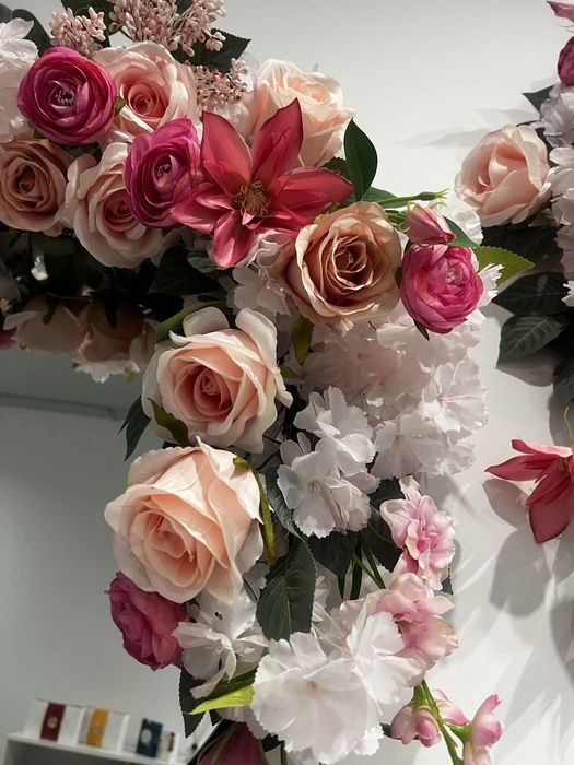 Дзеркала настінні (дзеркало настінне) з квітковим декором