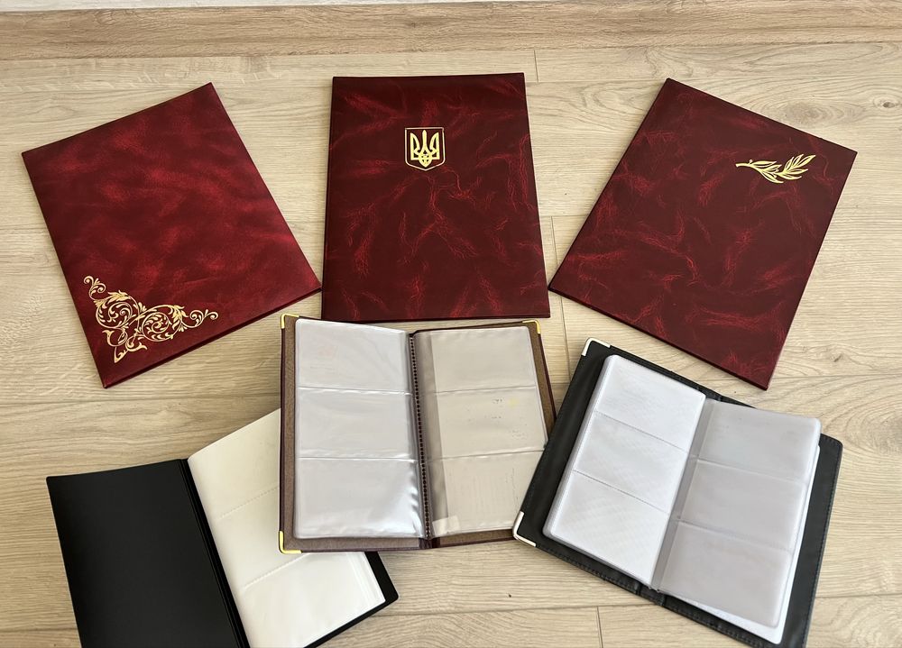 Визитницы и папки