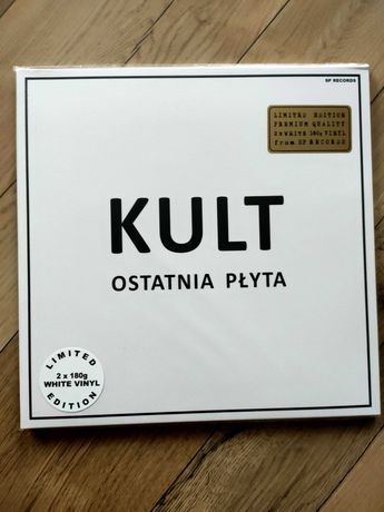 Kult Ostatnia Płyta LP Biały Winyl 2x 180 WHITE Vinyl
