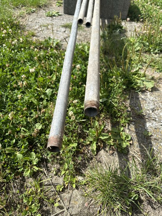 Rury stalowe ocynk 3/4" i 1"