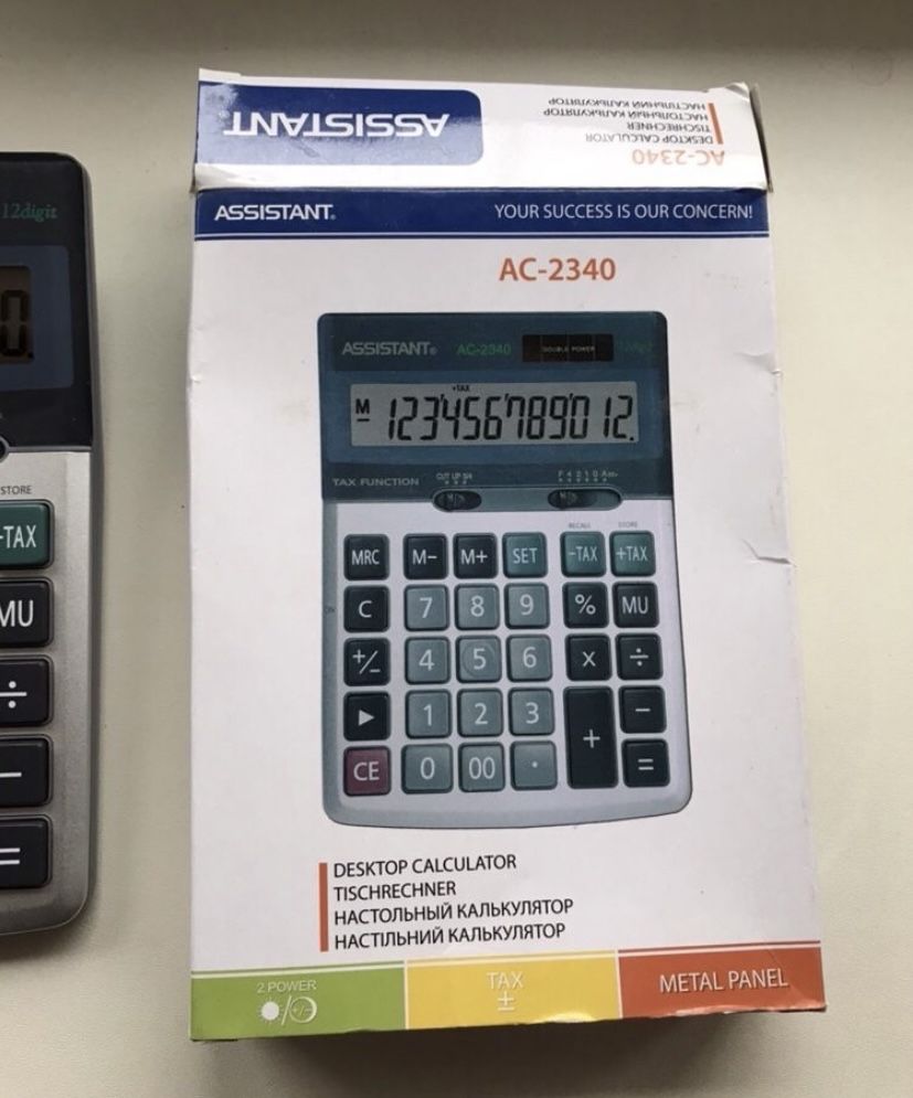 Калькулятор Assistant AC -2340
