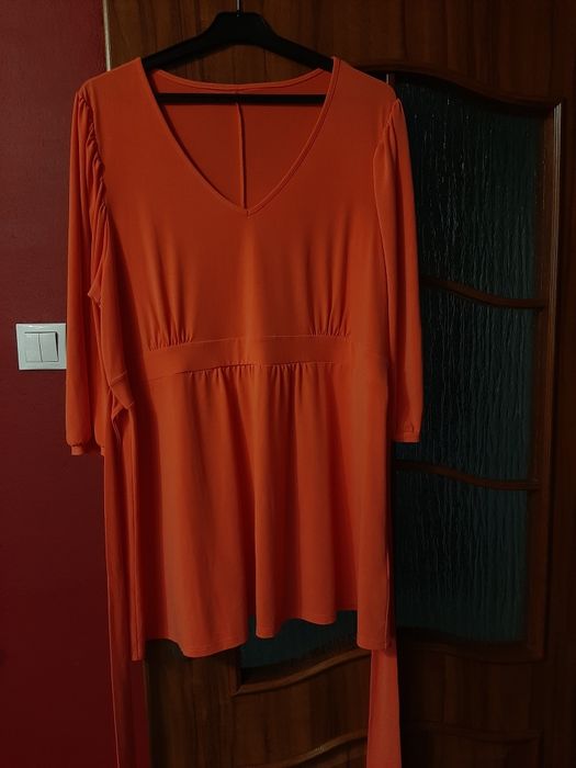 Śliczna bluzka rekaw 3/4 rozmiar 50