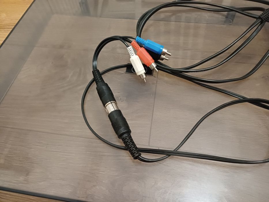 Gramofon Unitra Fonica GS-464 + przejściówka na chinch