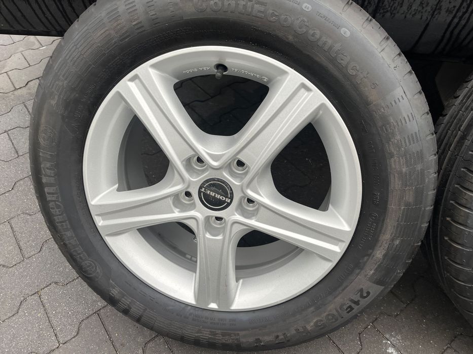 Felgi aluminiowe VW T5 T6I 5x120 Borbet 215/65r17
