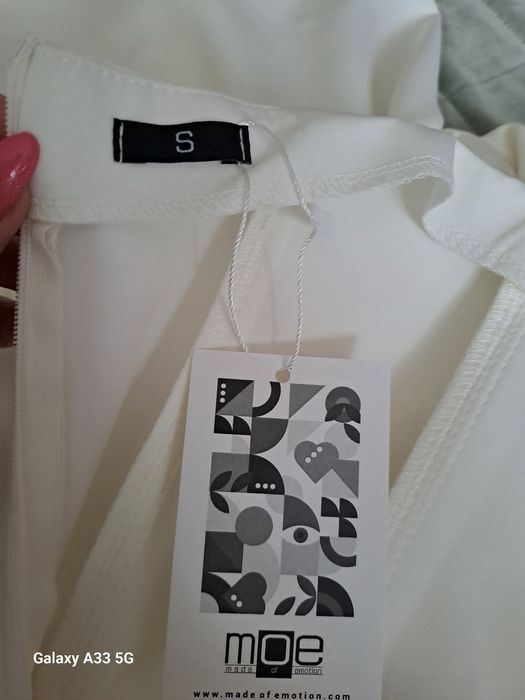 Dopasowana sukienka na jedno ramię Molly roz S