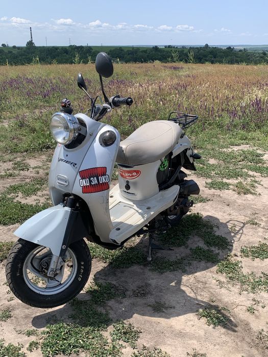 Скутер Viper vs retro 80 кубов