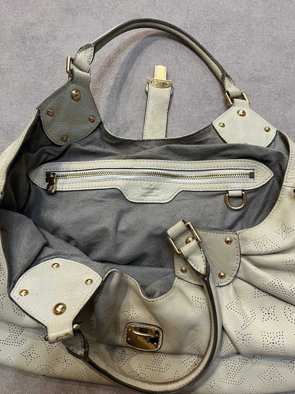 Сумка Louis Vuitton Mahina XL ЛВ луи витон бежева