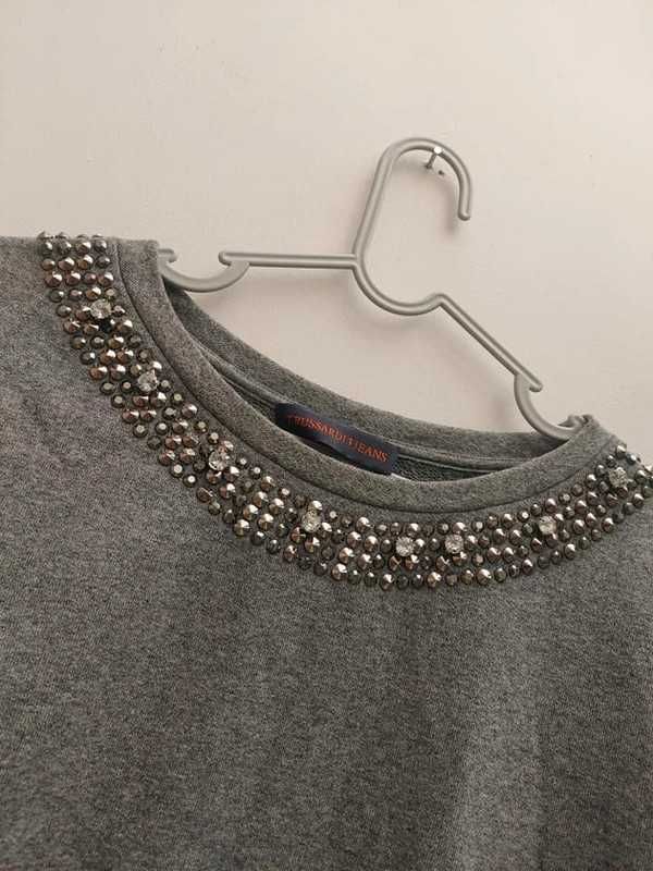Trussardi Jeans bluza oversize XS