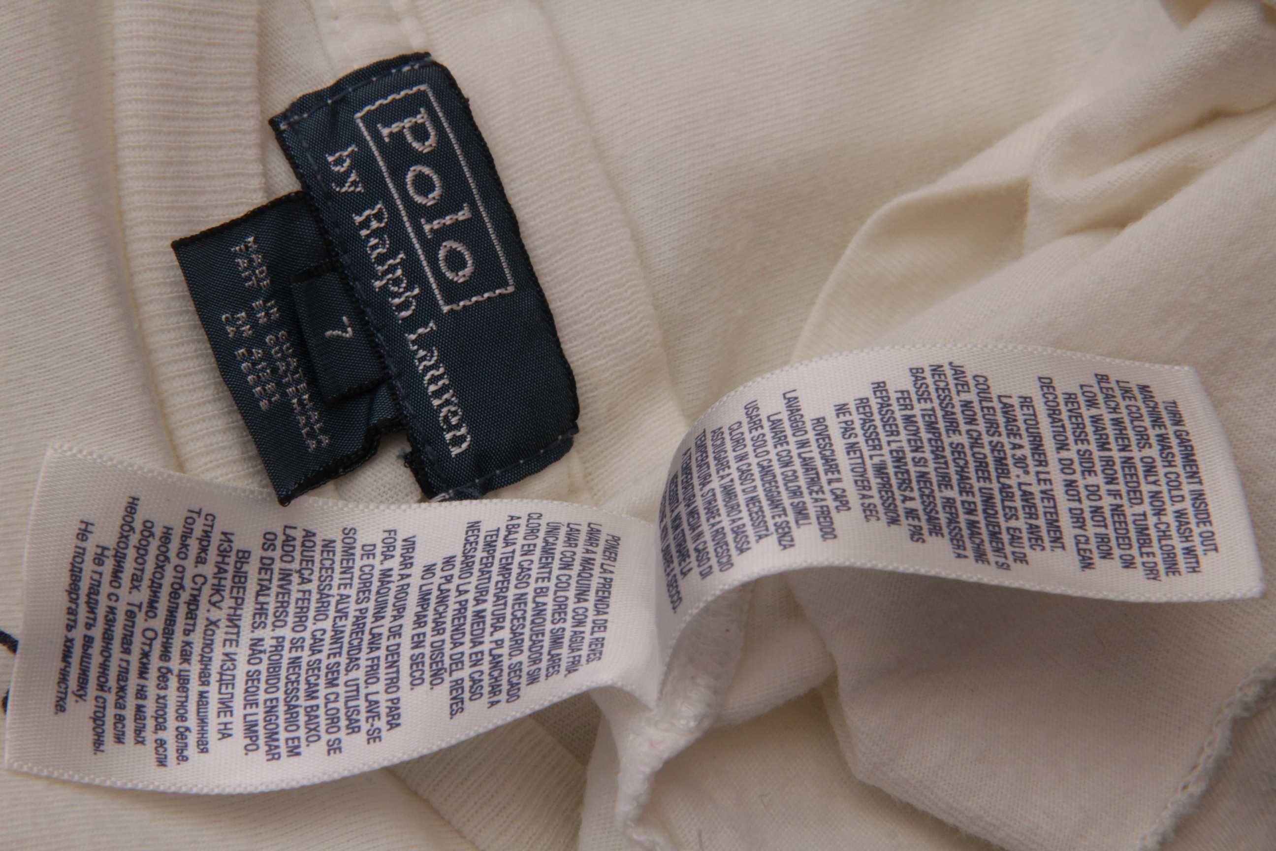 Polo Ralph Lauren футболка из хлопка на 7 лет
