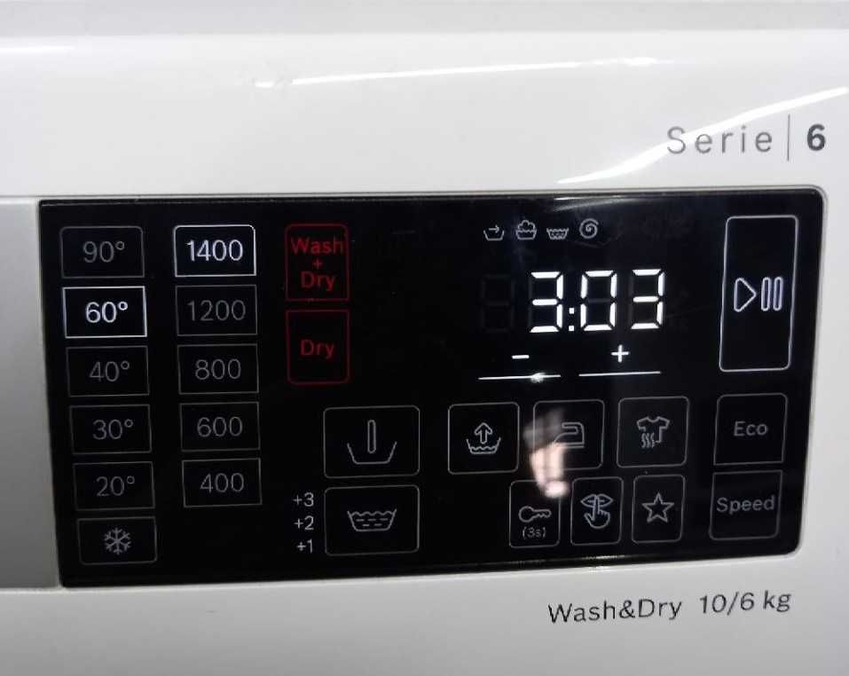 Премиум стиральная + сушильная машина Bosch WDU28590OE состояние новой