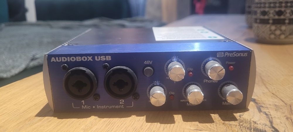 PreSonus AudioBox USB – stan dobry, z pudełkiem, 150 zł