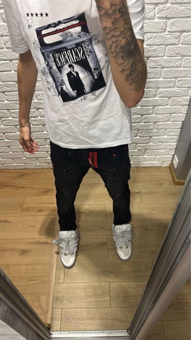 Slim fit jeans типу dsquared2 | слим фит джинсы icon