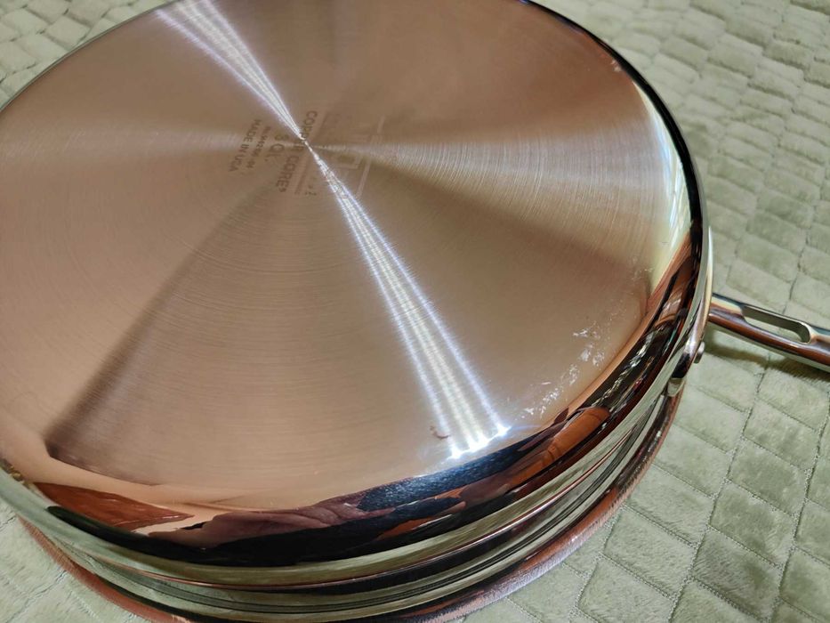 Сковорідка сотейник All Clad Copper Core 3 qt Saute Pan
