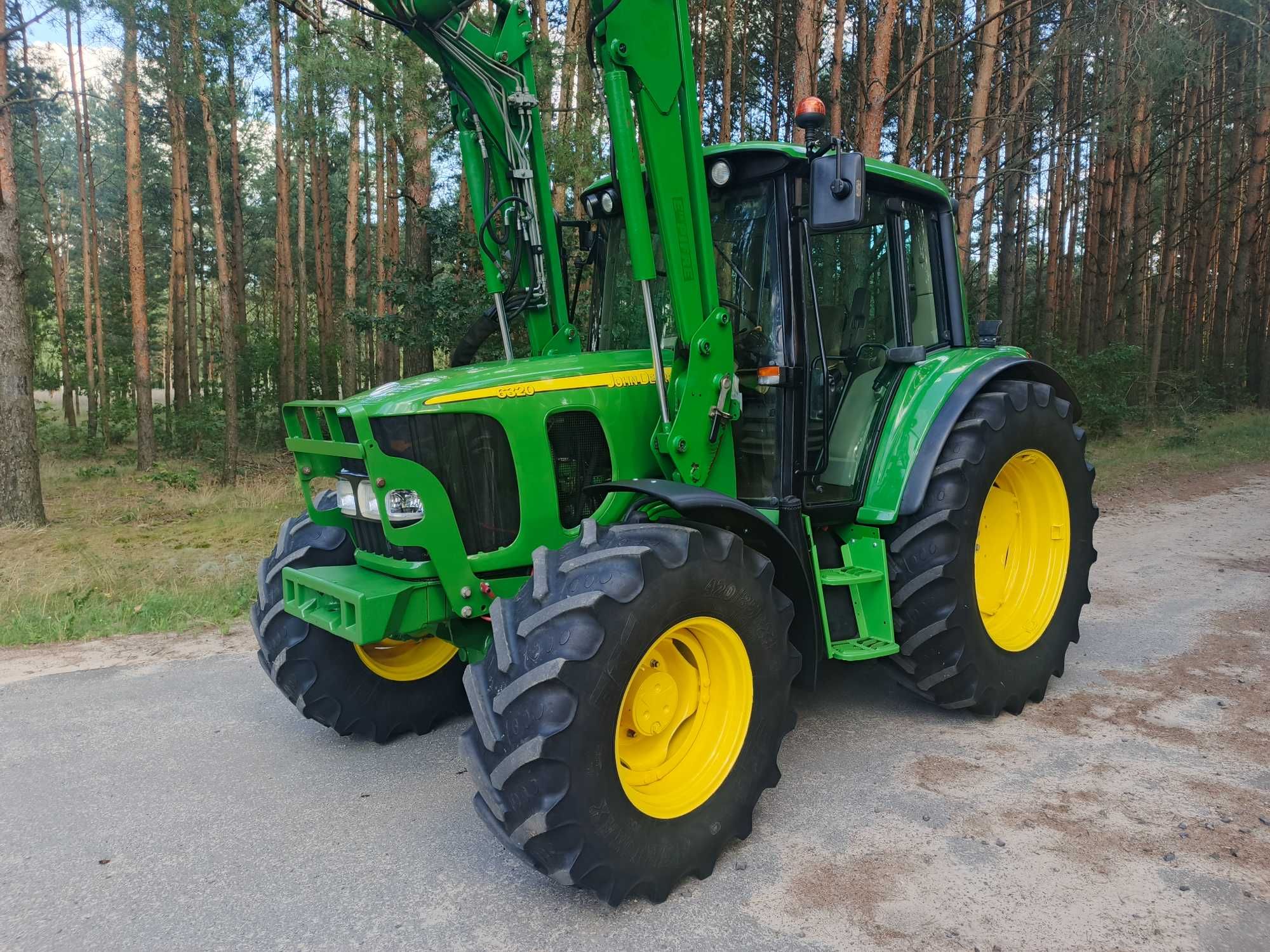 John Deere 6320 ładowacz 651