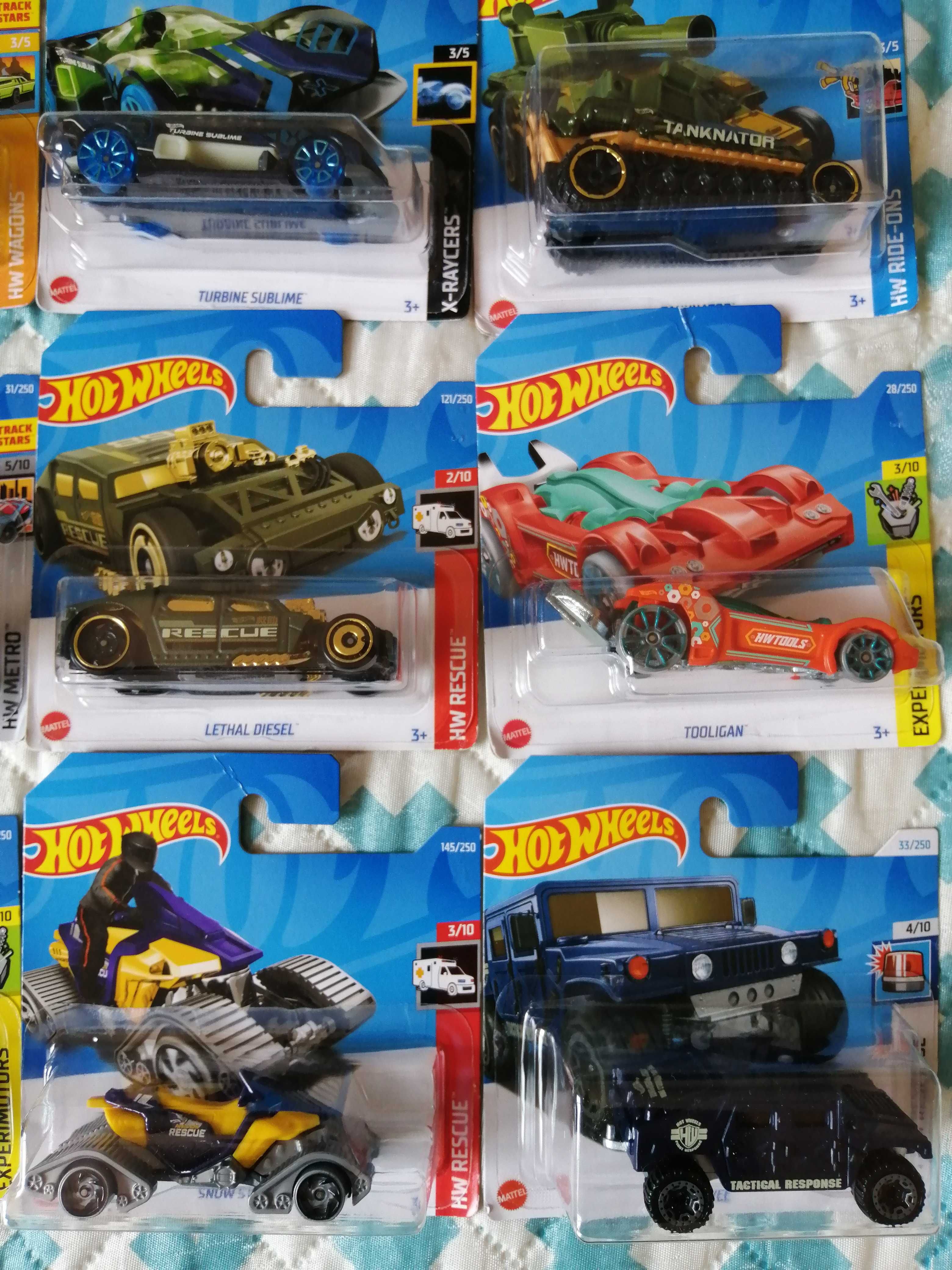 Hot wheels 1/64 Novos