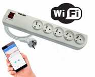 Podsłuch Wifi W Listwa Przedłużacz 5Gniazd 2Xusb Bez Sim Karta Sd 64Gb