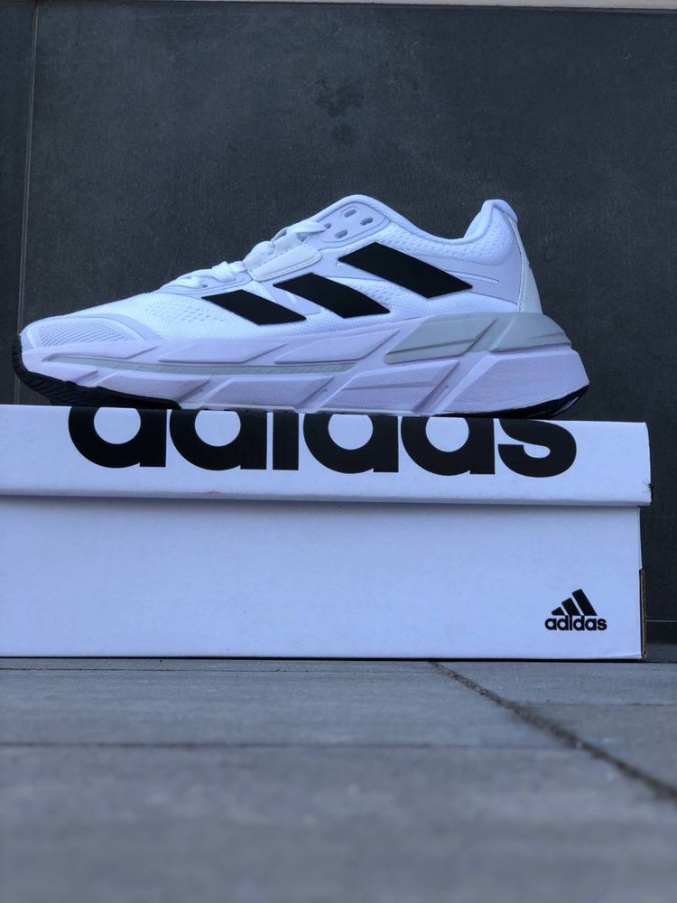 Adidas мужские белые кроссовки / кросівки Адідас білі / белые крсовки
