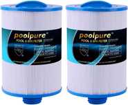 POOLPURE 2 sztuki filtrów SPA, filtr  zamiennik do Unicel 6CH-940