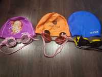 Наборы для плаванья (очки +шапочка)
