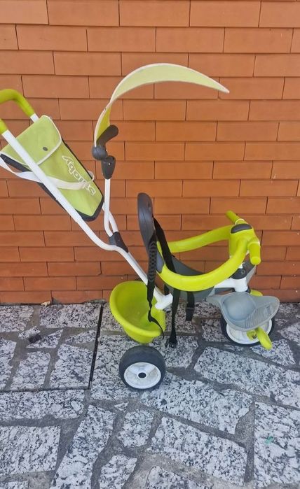 Triciclo smoby 3 em 1
