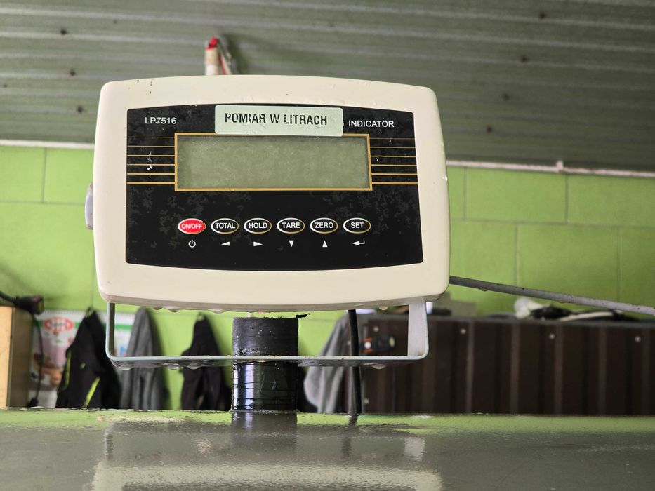Zbiornik Mueller 8000l + odzysk + waga