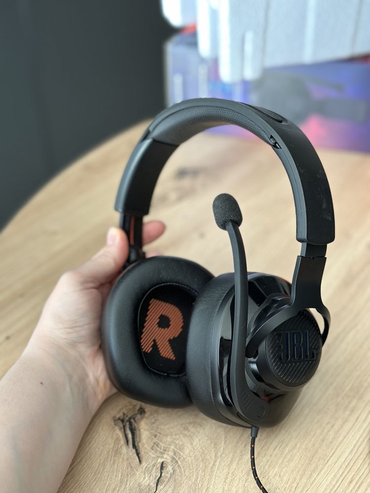 Słuchawki JBL quantum 200 z mikrofonem przewodowe