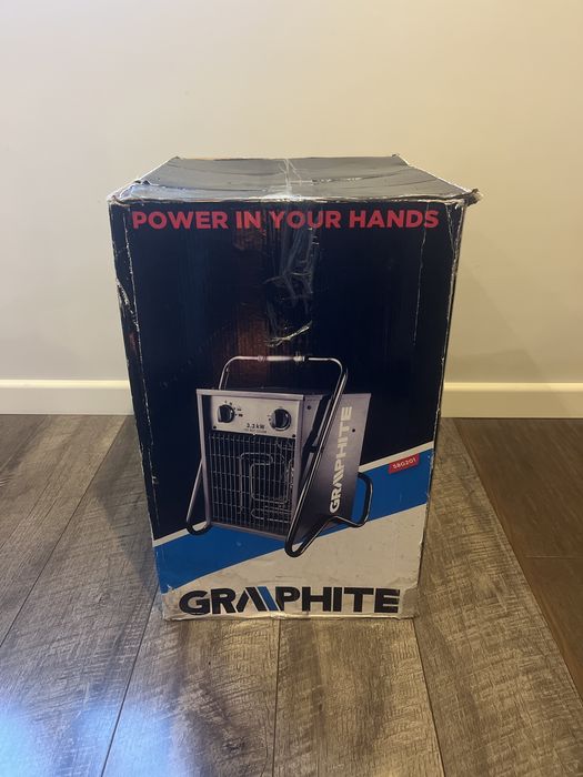 grzejnik nagrzewnica elektryczna 3,3kw graphite