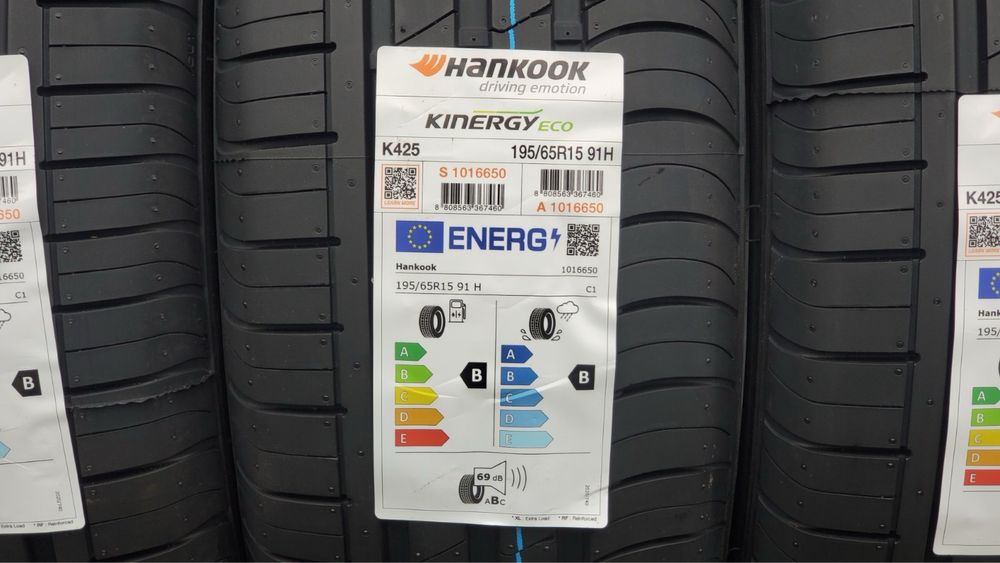 Шини 195/65 R 15 Hankook Kinergy. Літо. Нові колеса склад .