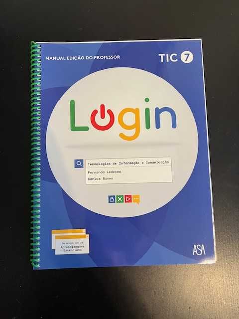 Conjunto Pedagógico - Tec. de Infor. e Com. - 7º Ano  - "Login 7"