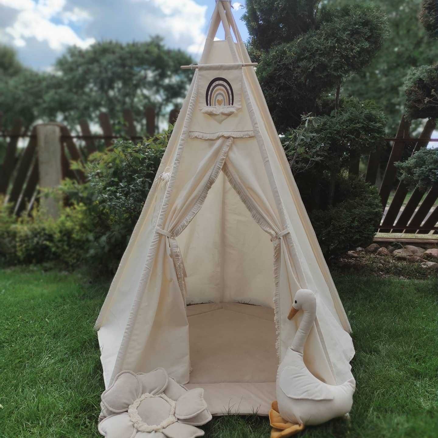 Namiot tipi wigwam pięciokąt Velvet cleanaboo boho